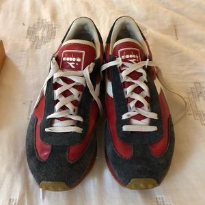 Leather and Suede sneakers